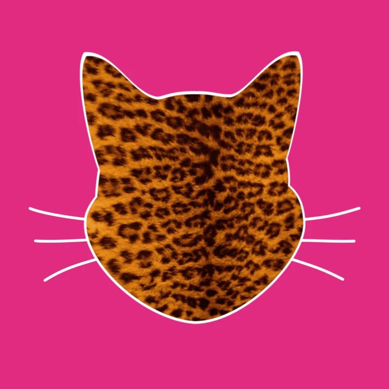 Cat leopard pattern