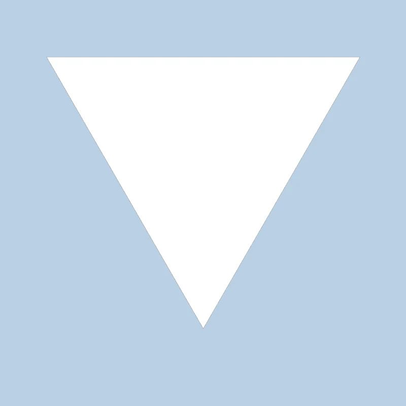 Triangle blanc