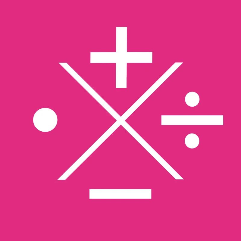 Math Symbol Plus Genius Physicist Nerd Gift