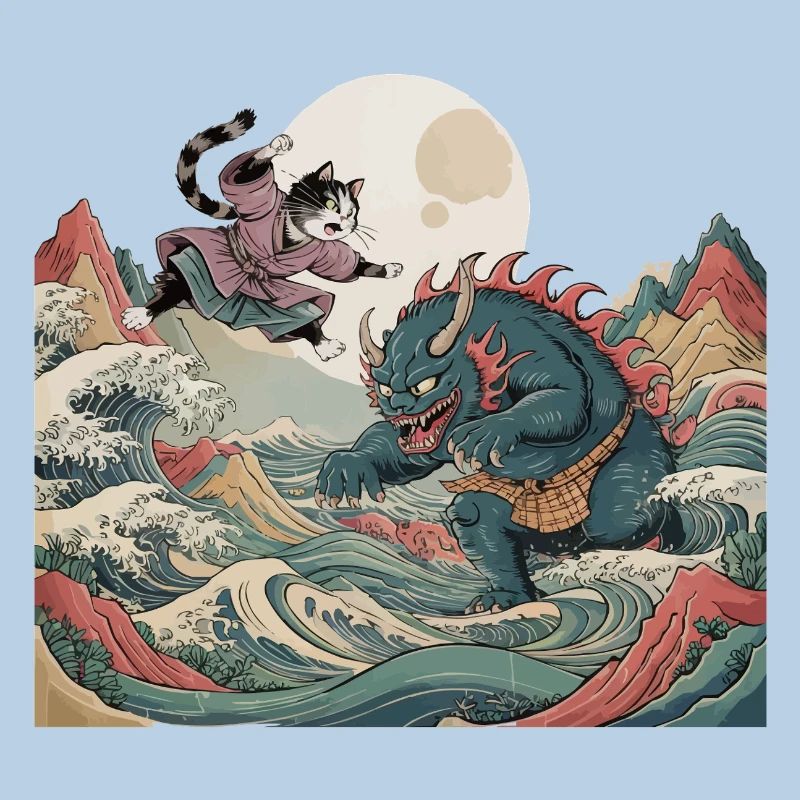 Samurai-Katze