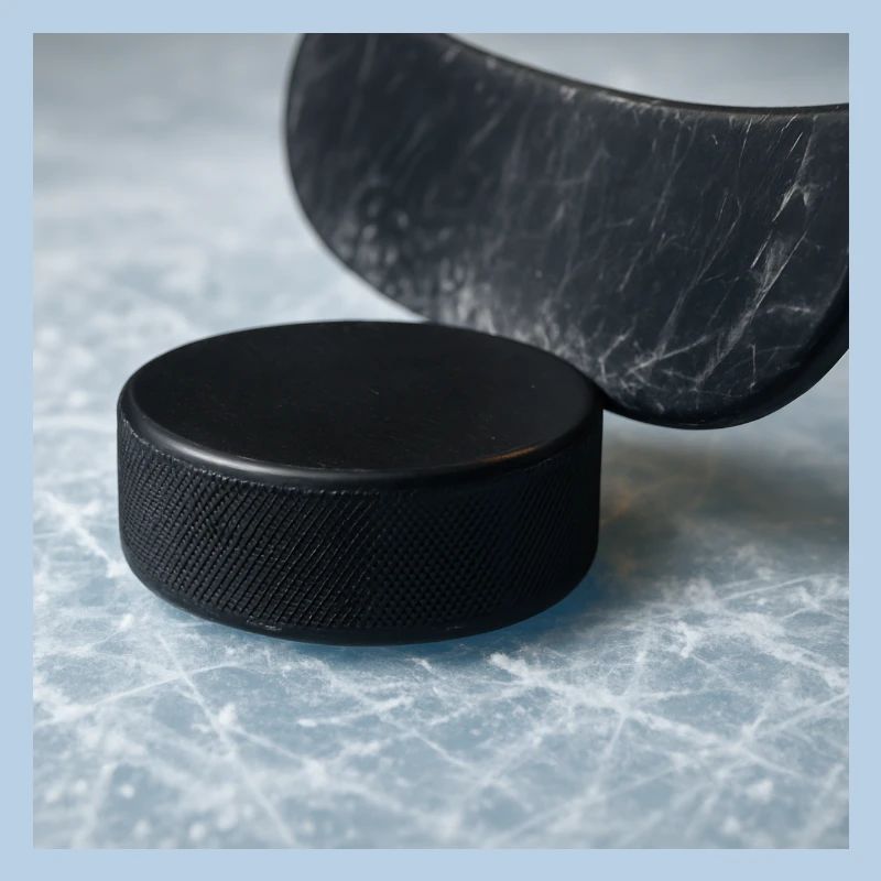 Eishockey - Schläger und Puck