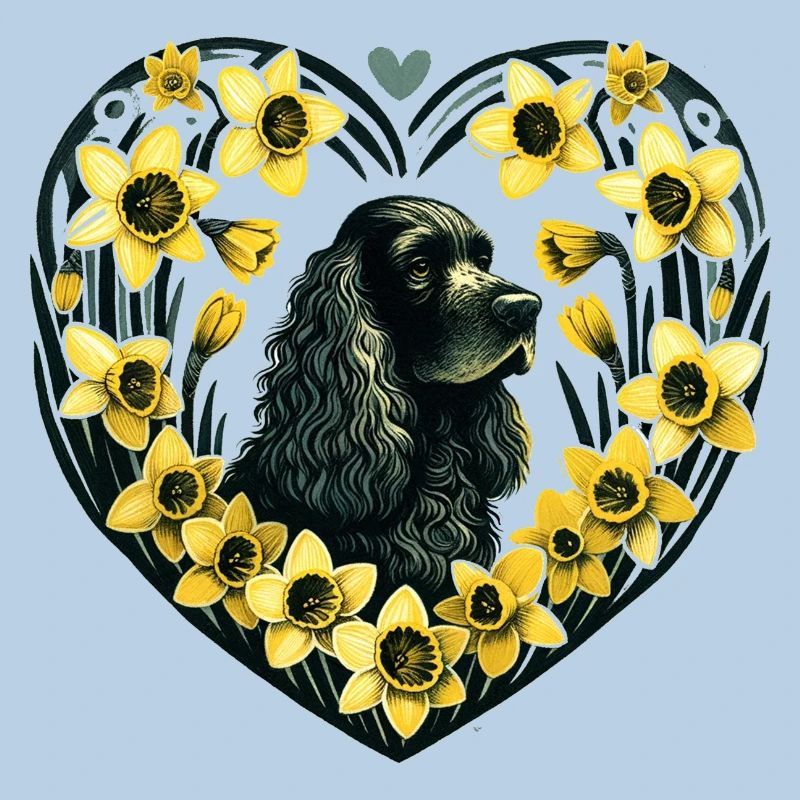 Schwarzer Cocker Spaniel