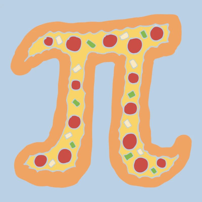 Pizza Pi Funny Visual Math Pun Gift