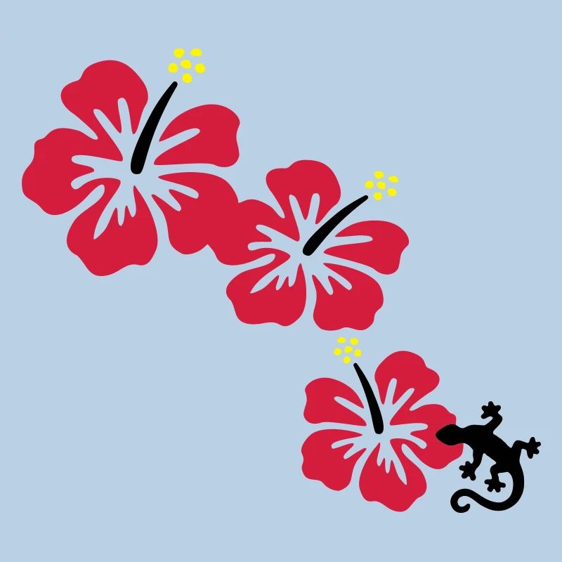 HIBISCUS mit GECKO