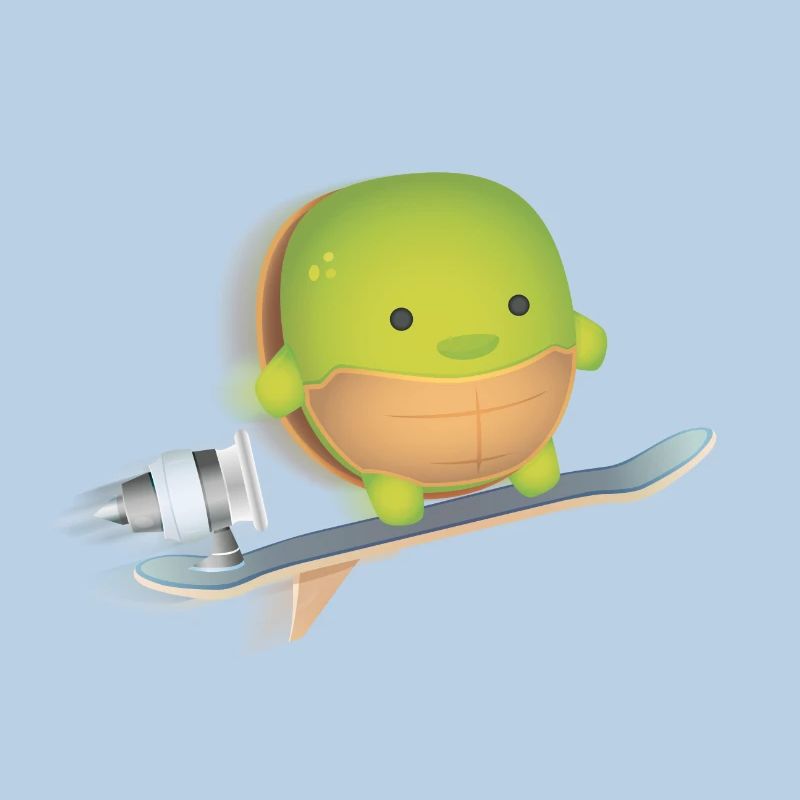 Speed Turtle - Le plus rapide Schilkröte le monde
