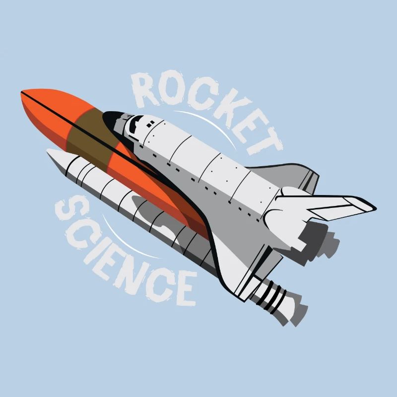 Rocket Science Space Shuttle Gift