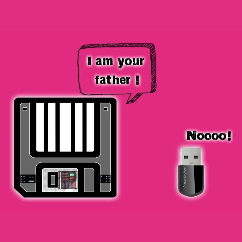 Diskette auf USB-Stick