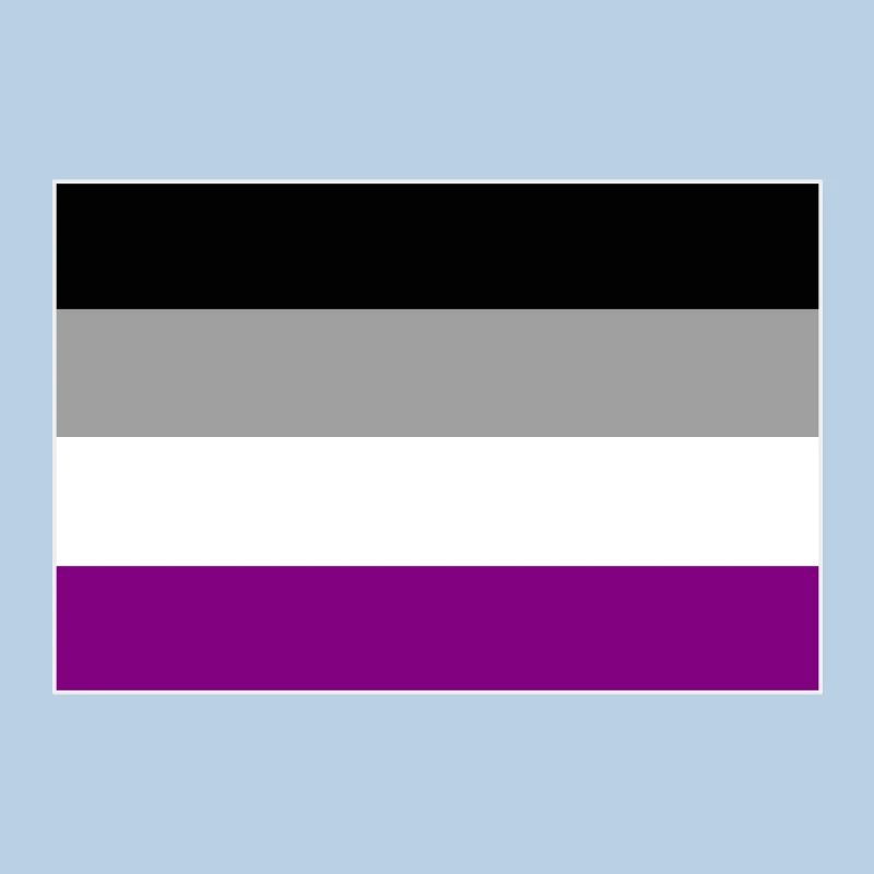 Drapeau asexuel