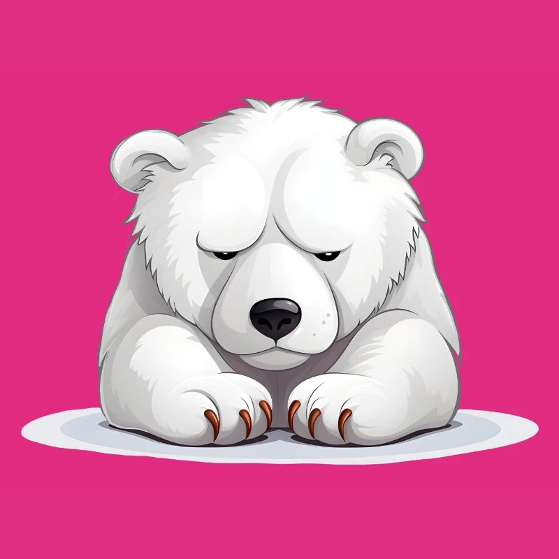 Grumpy Eisbär