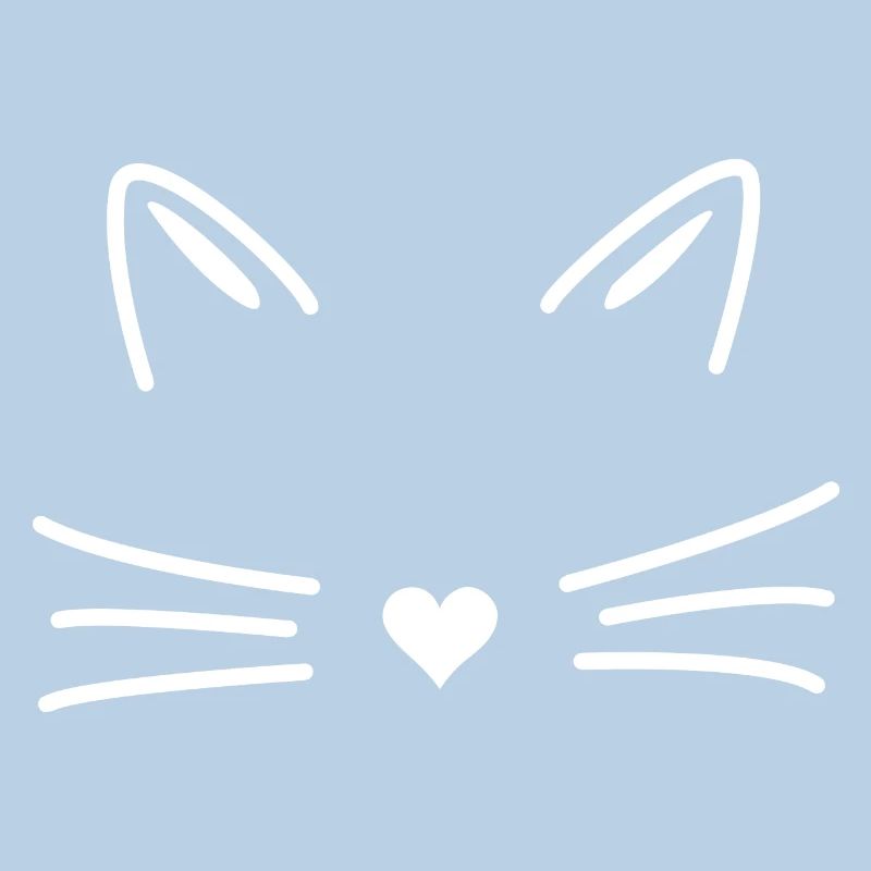 Katze mit Herz Geschenkidee