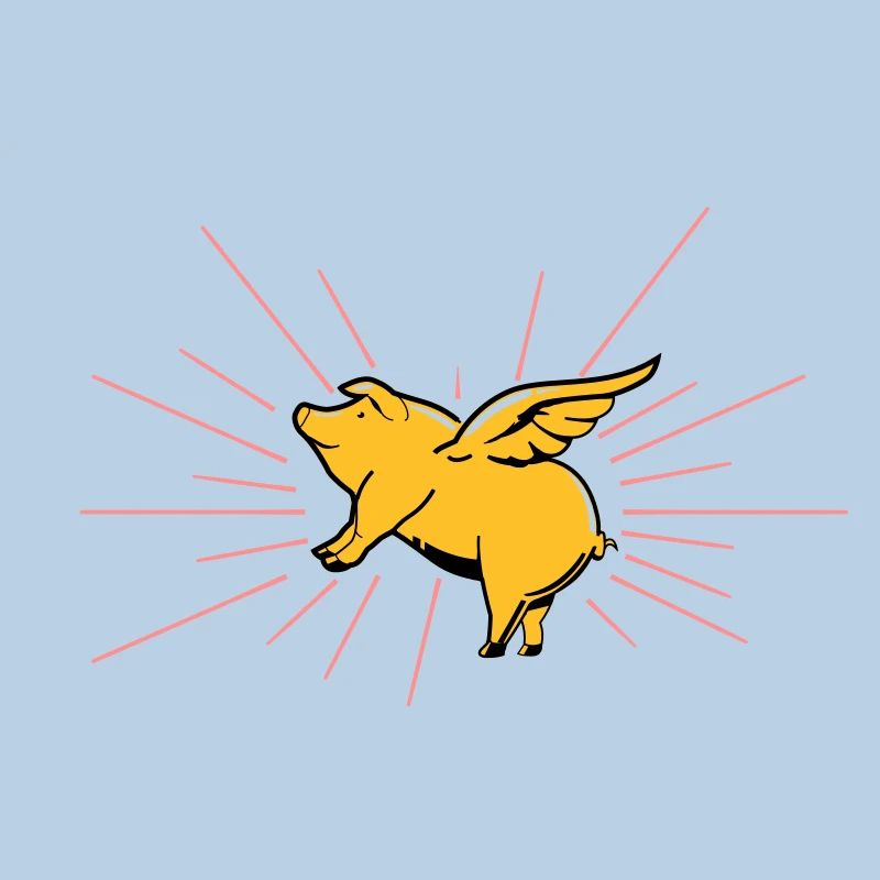 fliegende Schwein