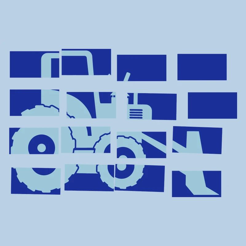 trecker traktor bagger