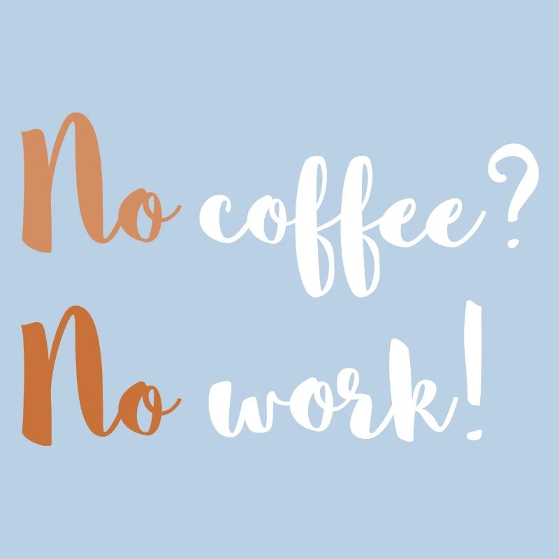 Pas de café? Pas de travail! / Un drogué de café