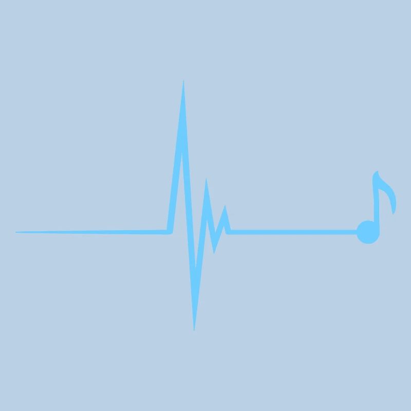 Musik Musiknote Puls Frequenz Note Herzschlag