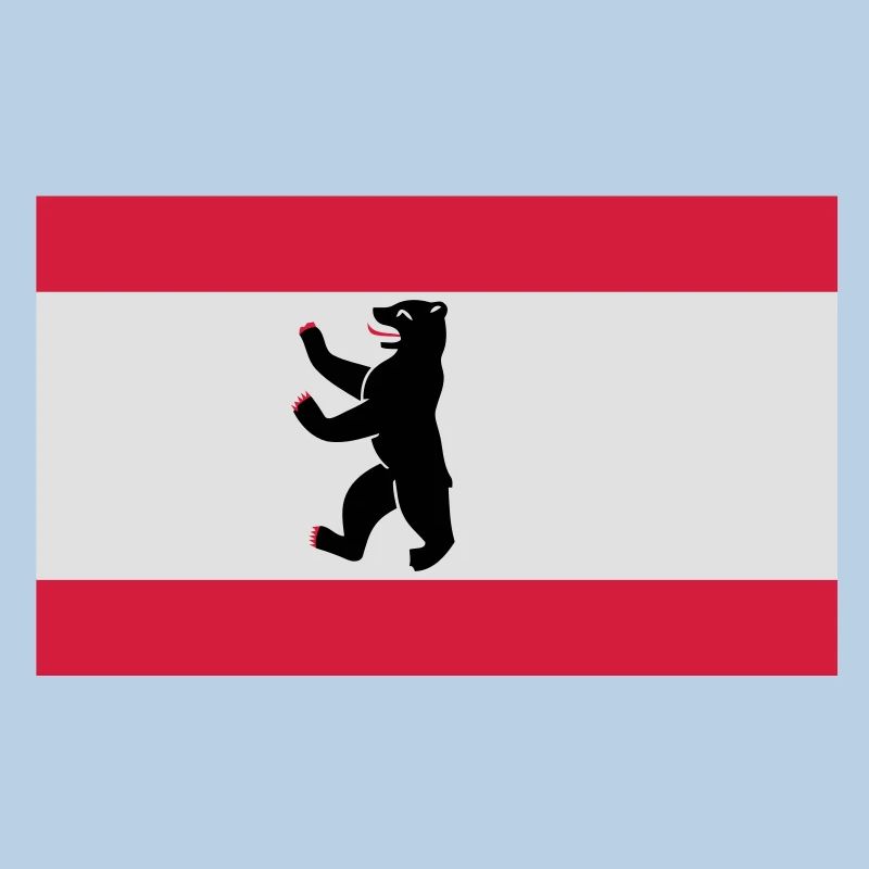 Flagge von Berlin