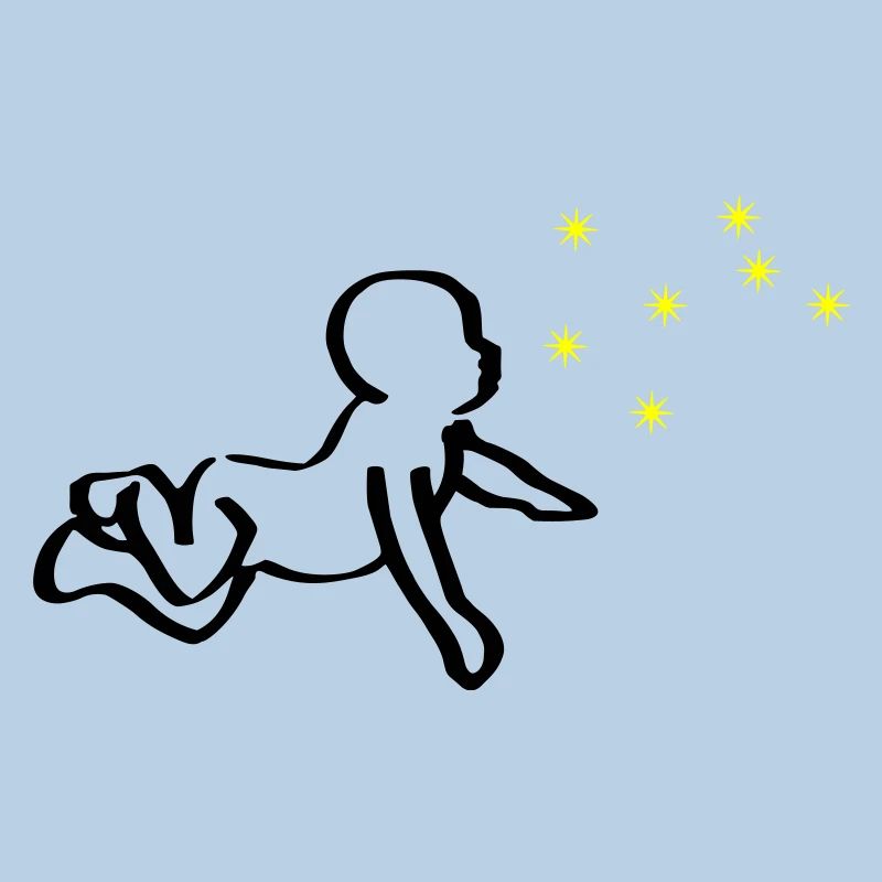 ReNaissance bébé noir Phoenix jaune