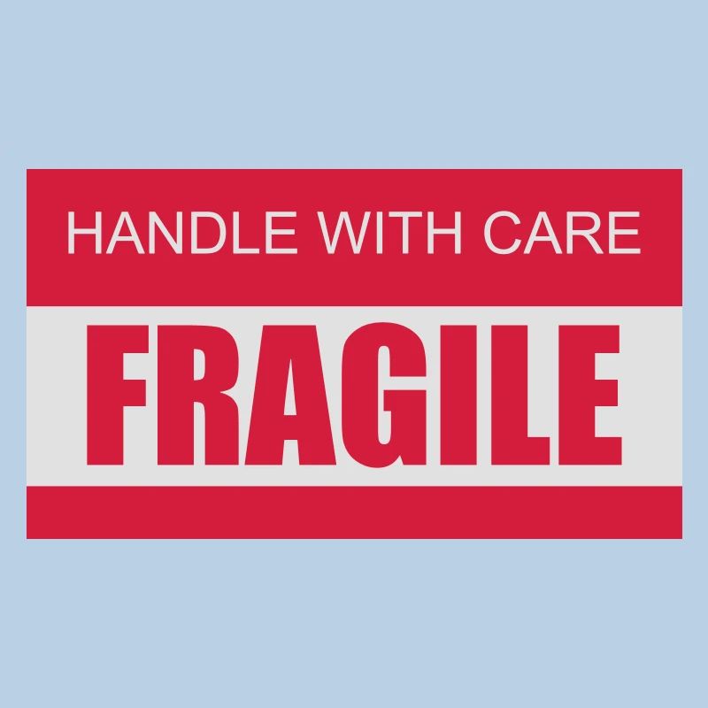 FRAGILE A manipuler avec précaution 2c