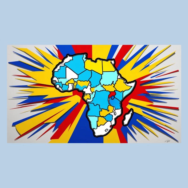 Farbe Afrikas