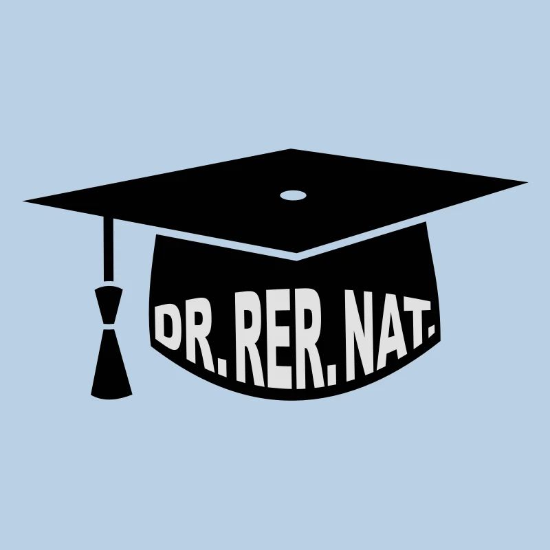 Doktor - Doktorhut - Studium - Geschenk - Dr. rer.