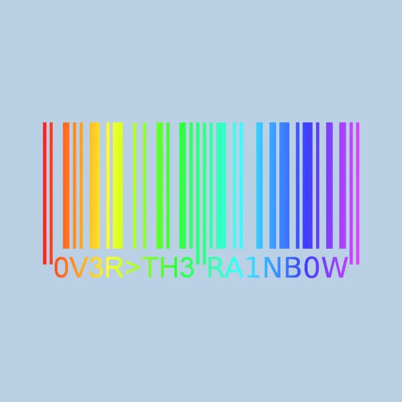 Barcode Regenbogen