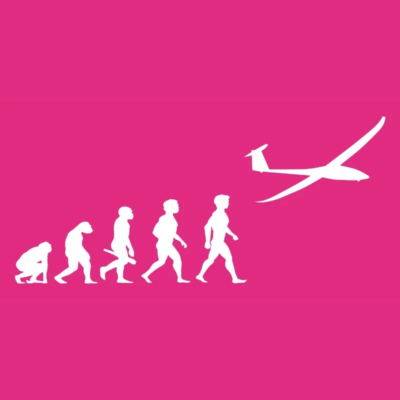 Evolution glider glider plane