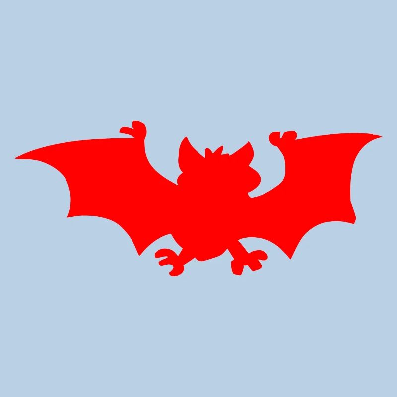 Bat in red
