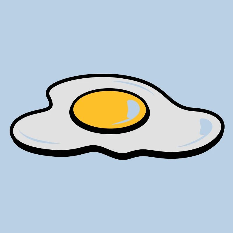 A fried egg