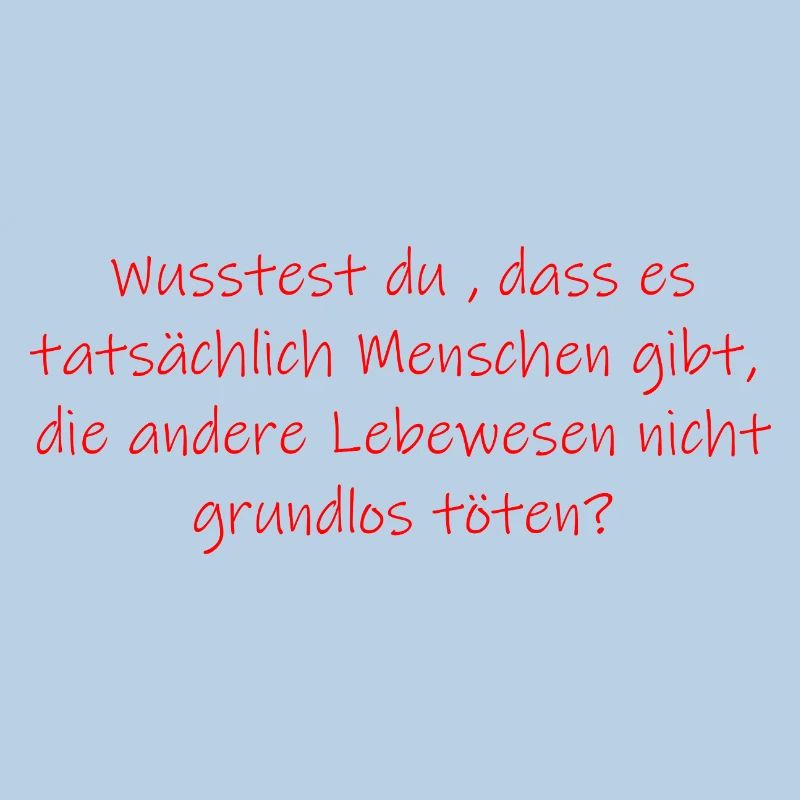 vegane Frage