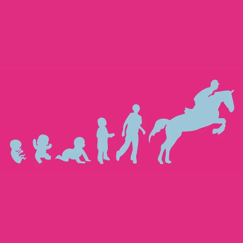 Evolution cheval3 obstacle riding his