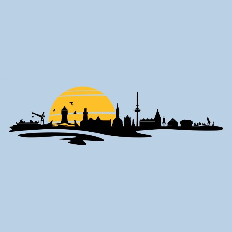 Skyline - Küste Cuxhaven