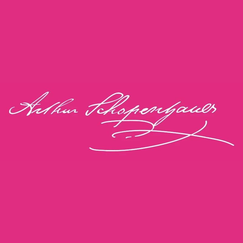 Arthur Schopenhauer Autogramm