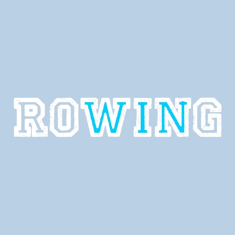 Rangée d'aviron ramant sport de gouvernail Aviron Win