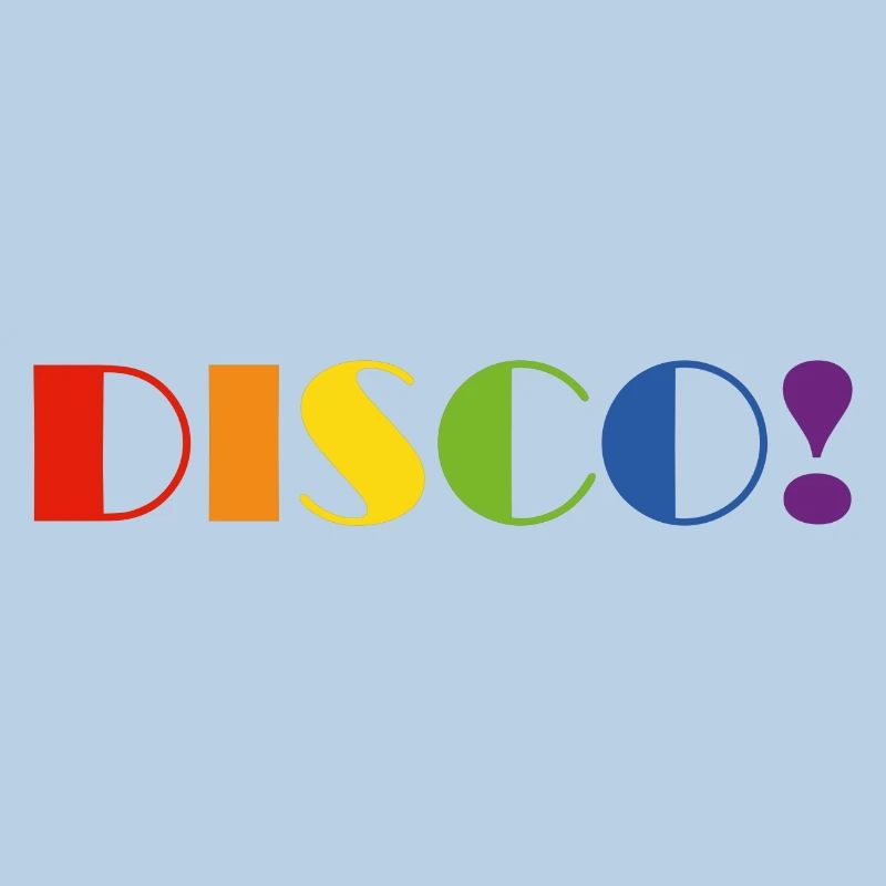 DISCO Regenbogen Text