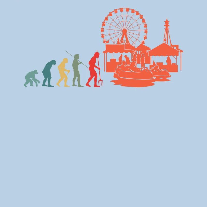 Evolution Freizeitpark Jahrmarkt Rummelplatz