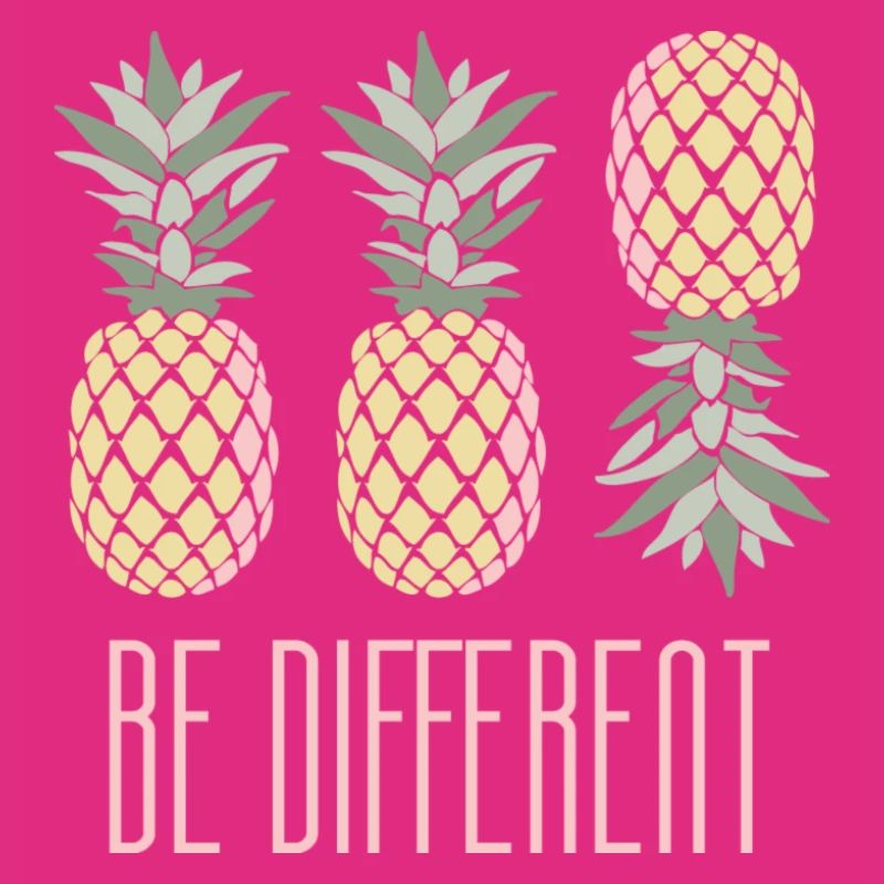 L'ananas soit différent