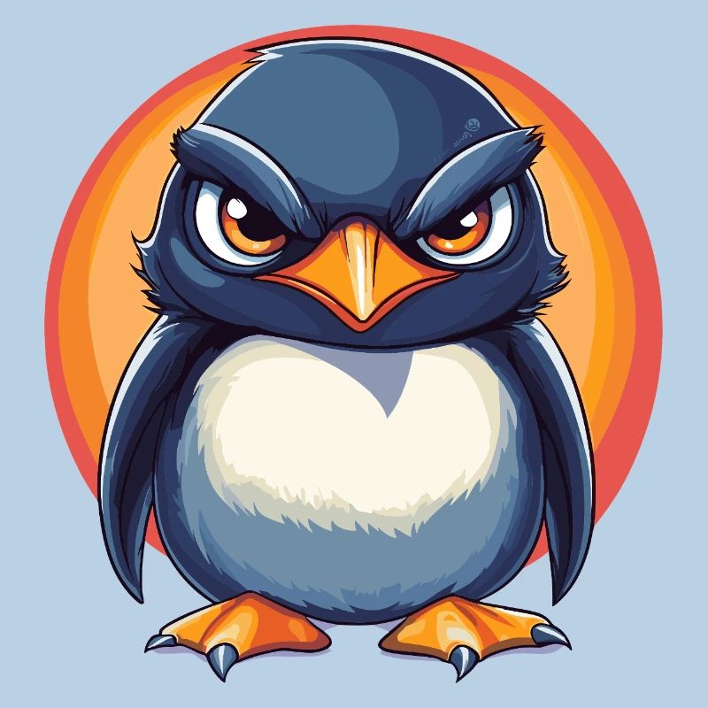 Grumpy Penguin