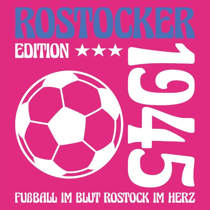 Rostocker Geburtstag 1945 Fußball Geschenk