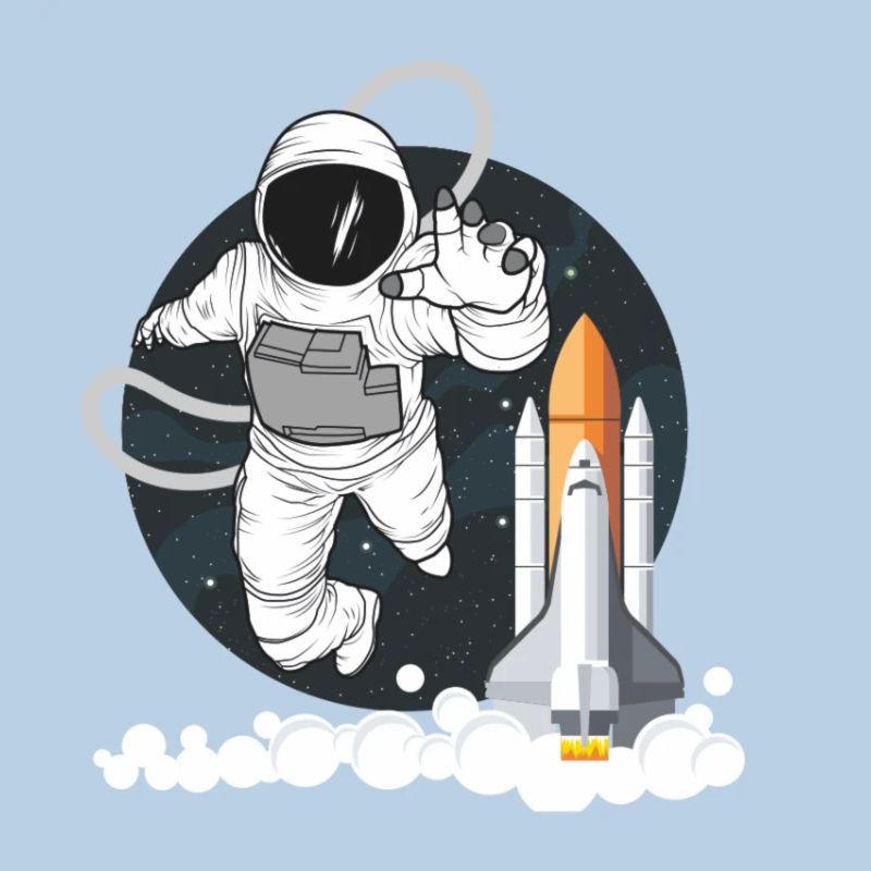 Astronaut in space