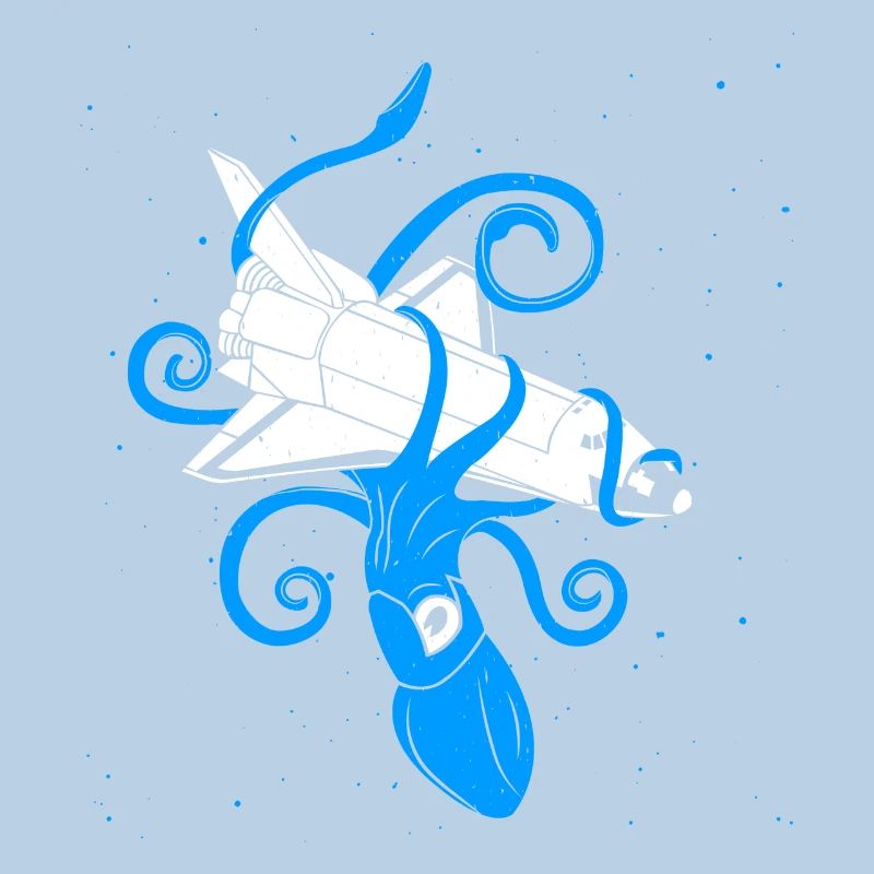 Squid vs Space Shuttle