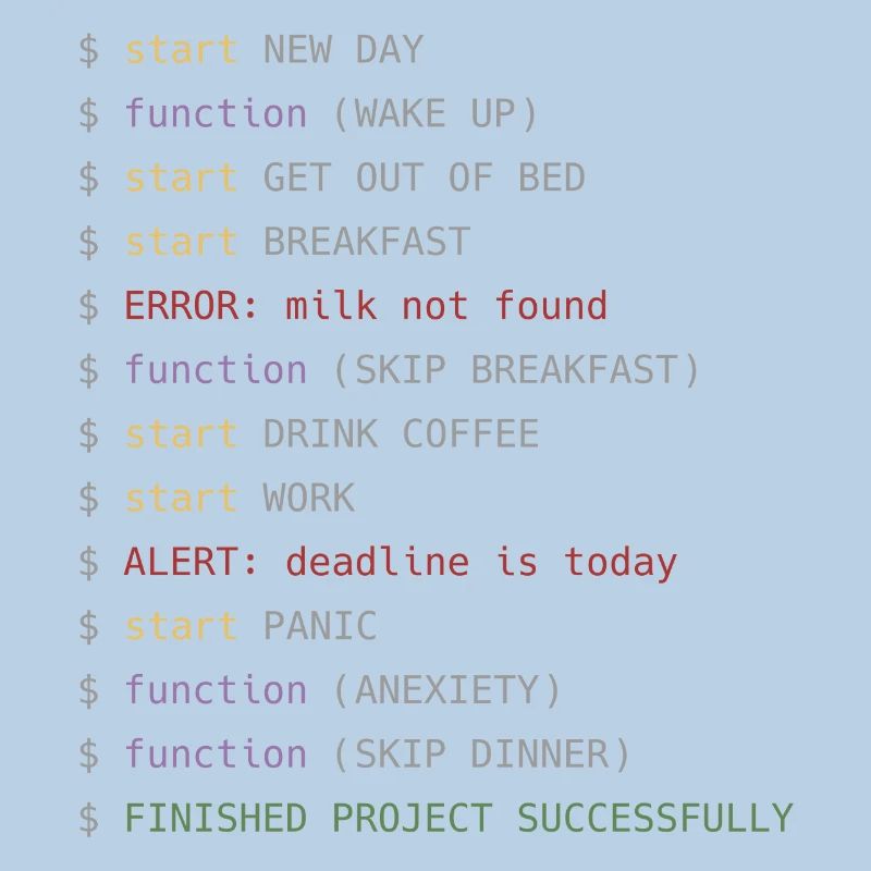 Developer's live