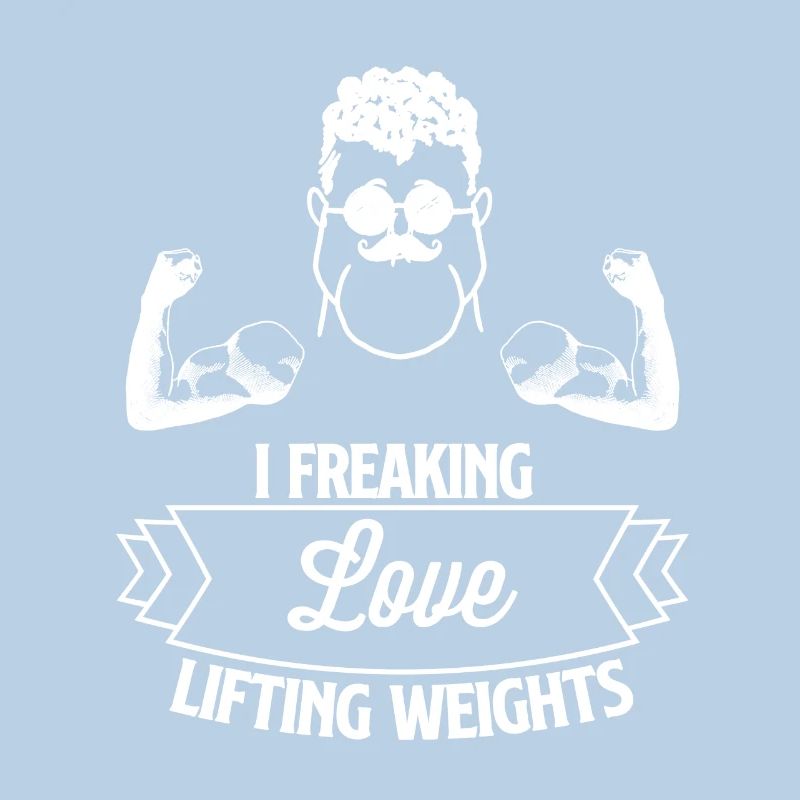 I freaking LOVE lifting weights