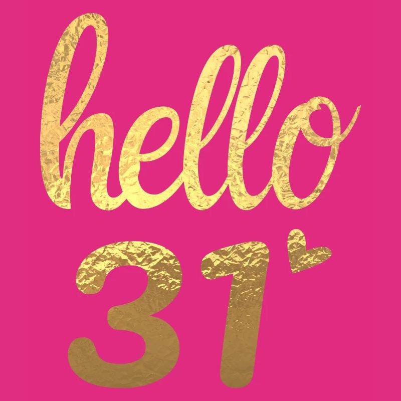 Hello 31 doré