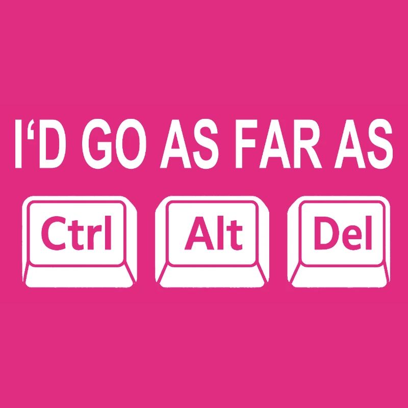 Programmer Shortcut Geek IT Support Computer Ta