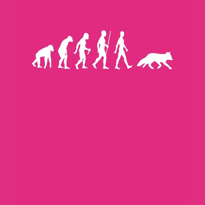 Fuchs Evolution Geschenk Tier Füchsin Rotfuchs