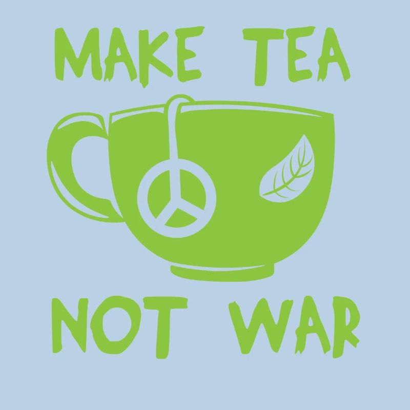 Tea Tea War Mug Peace War Statement Gift