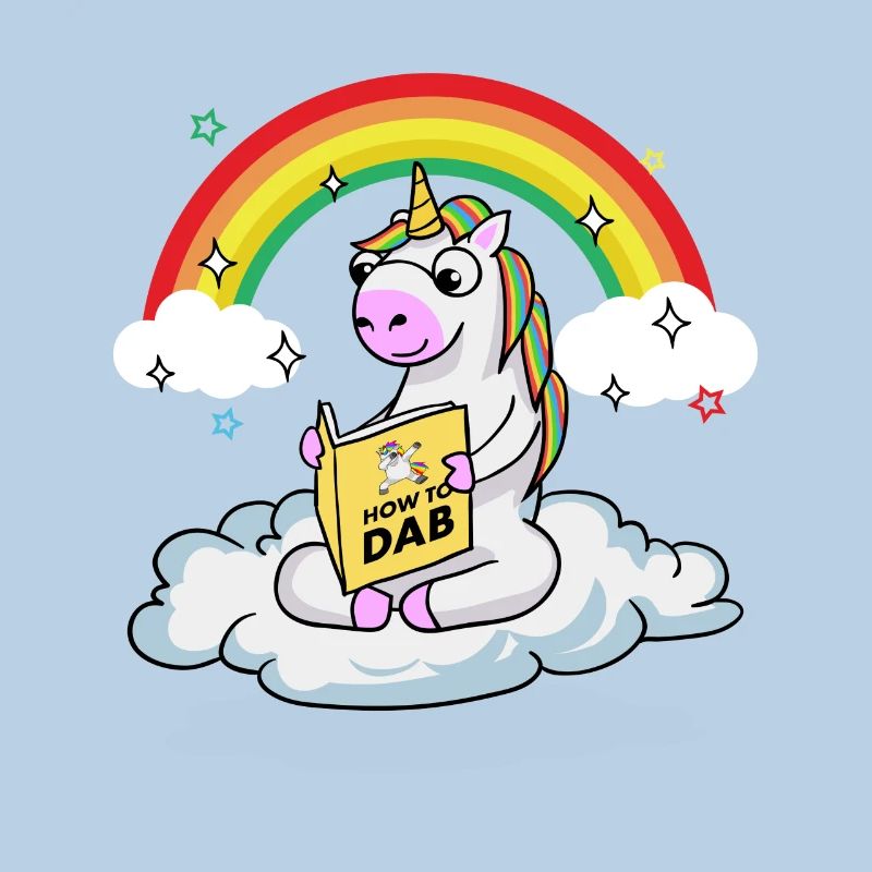 Learning Dabbing Unicorn Dab Dance Einhorn Dab