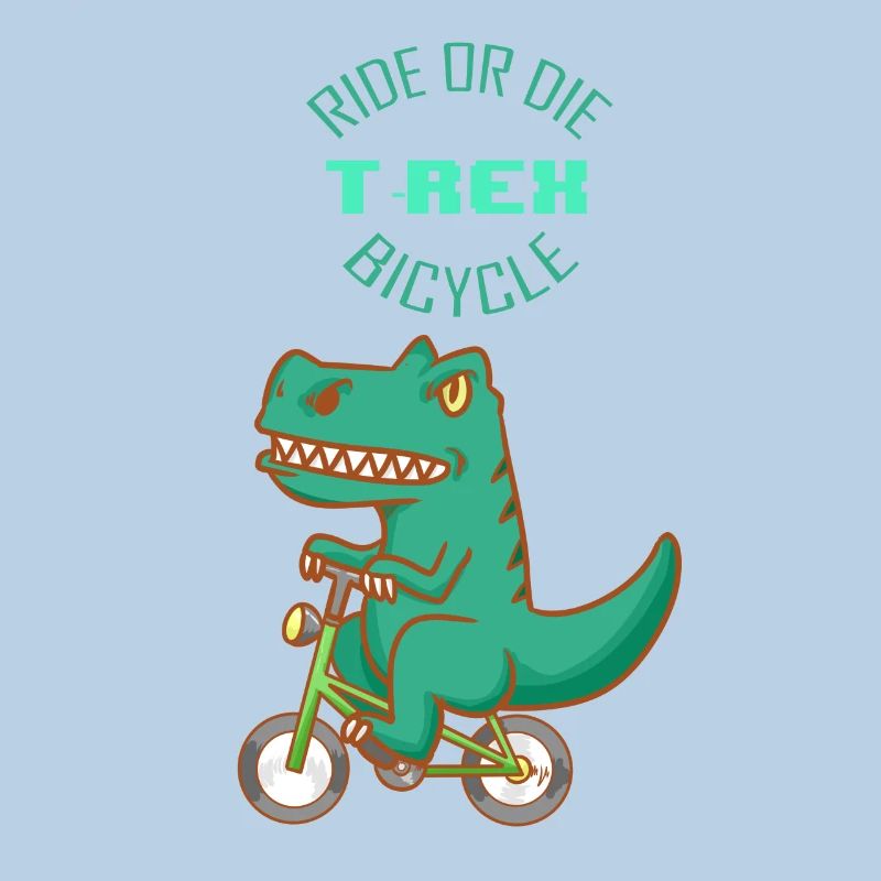 Strample oder sterbe - T-Rex Fahrrad