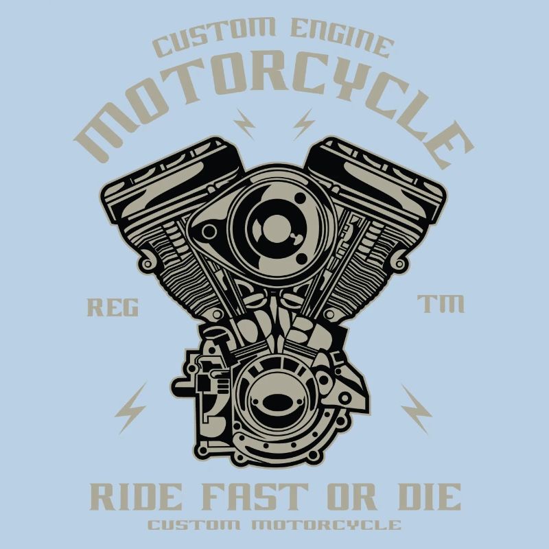 Motorcycle engine conversion Chopper Custom Engine