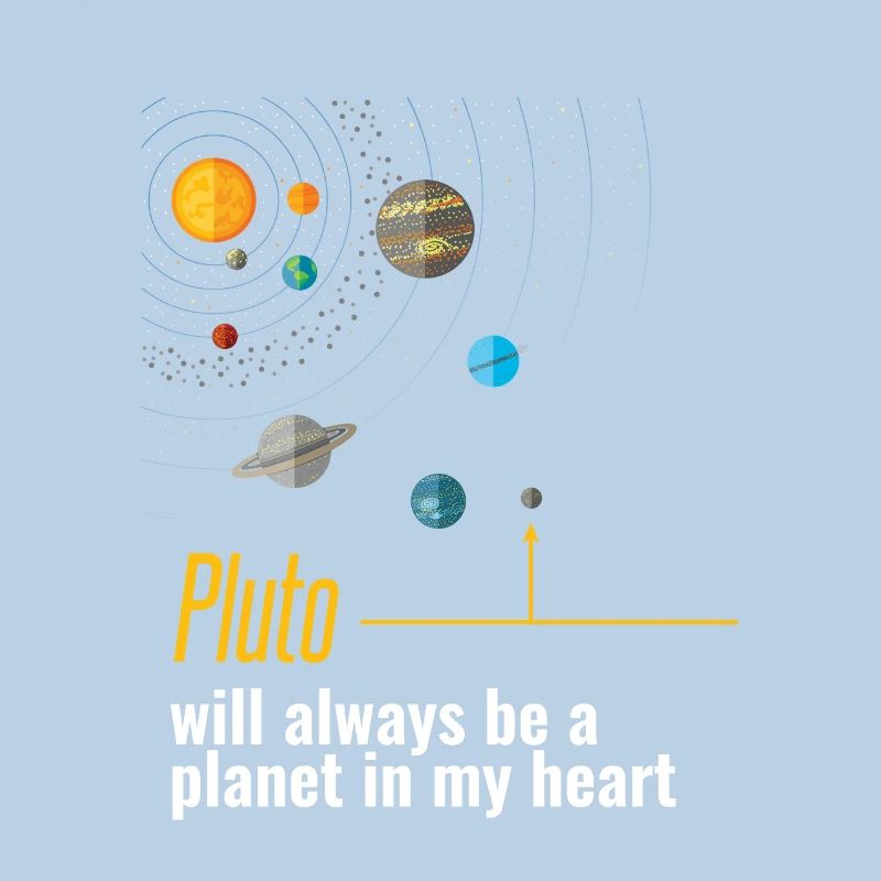 Pluto wird immer ein Planet in meinem Herzen sein