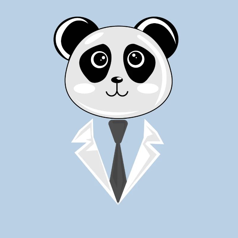 Panda in a suit gift